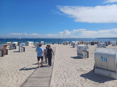 Die Aussichtsplattform Flunder in Hohwacht